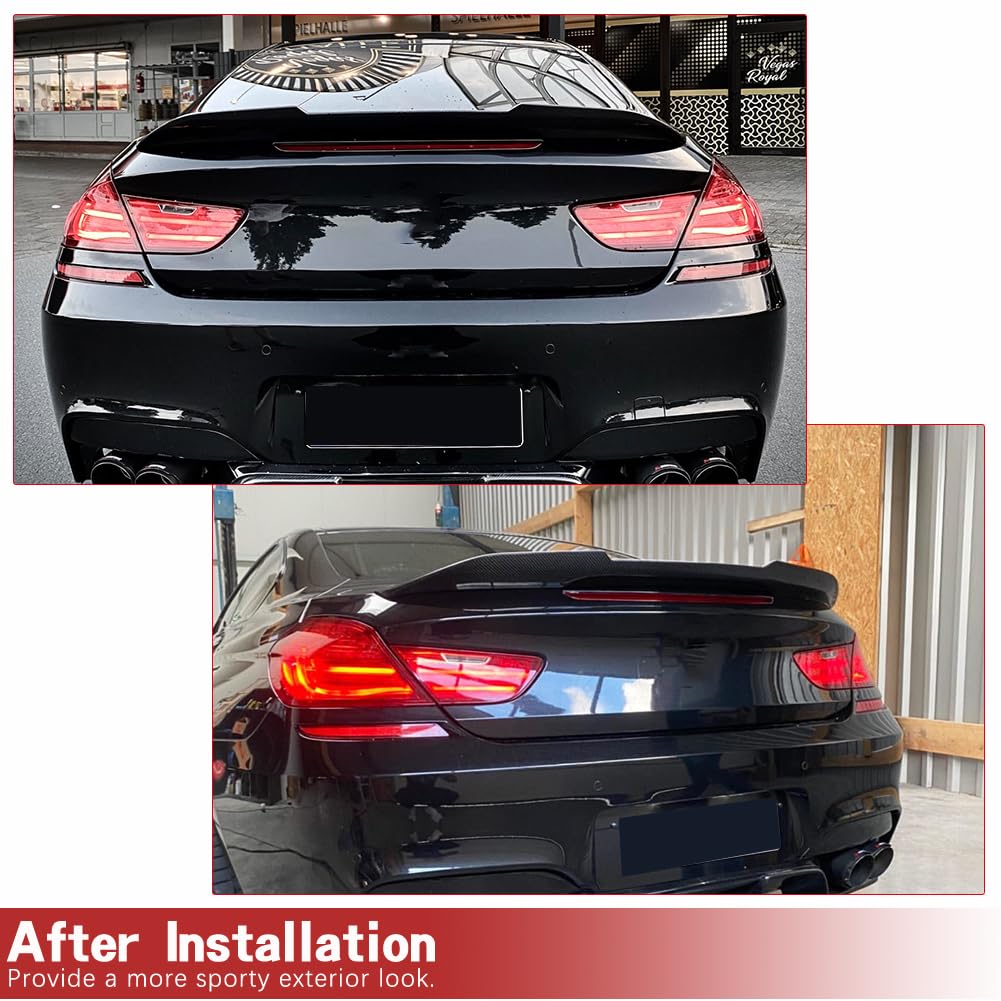 ✨BMW 6シリーズ カーボンファイバー リアスポイラー 送料無料 Amazon | MCARCAR KIT カーボンファイバー トランクスポイラー